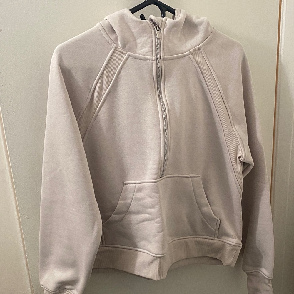Half zip hoodie